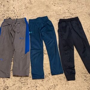Under Armour Kids' Joggers - Gray, Teal, and Black